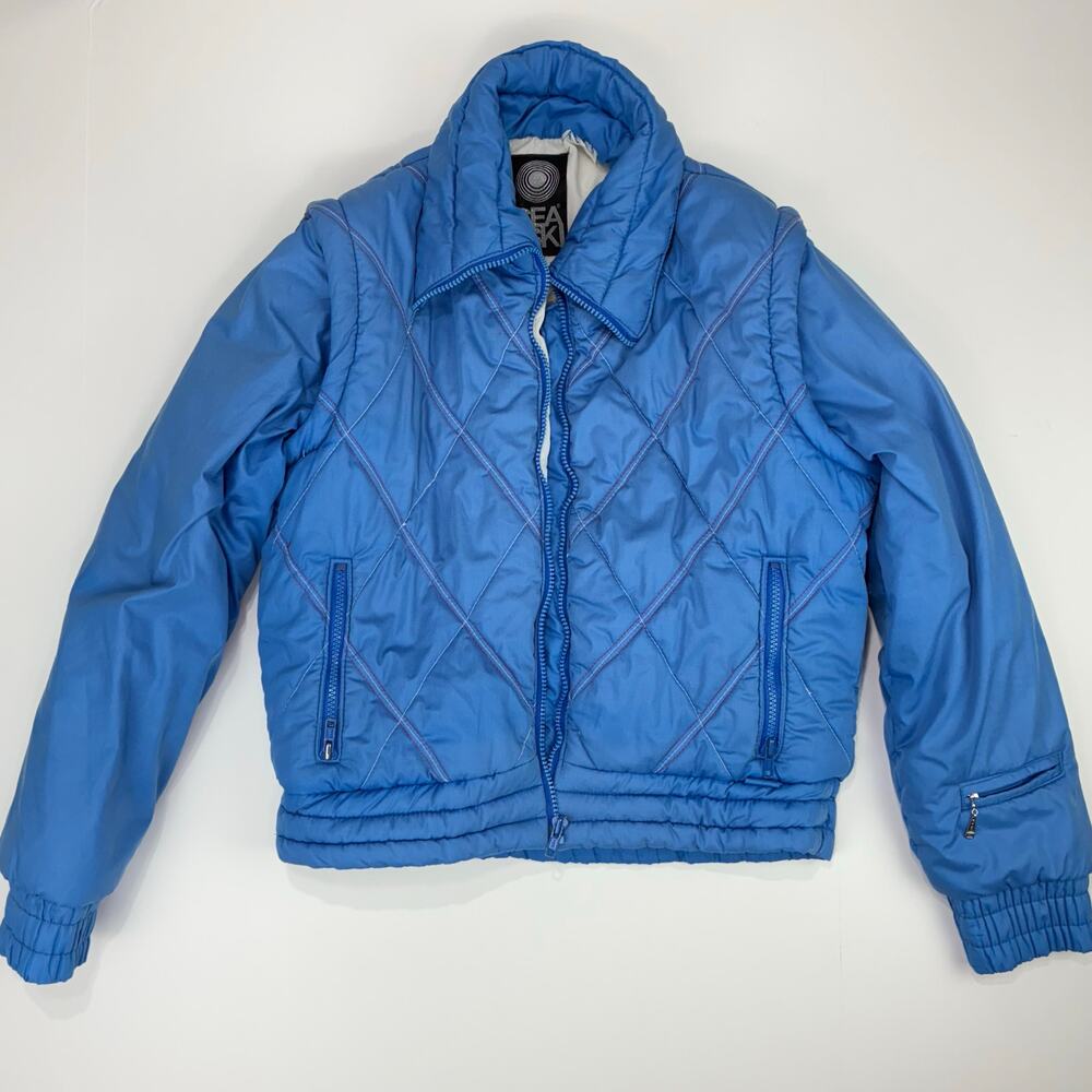 Men's Blue Puffer Jacket